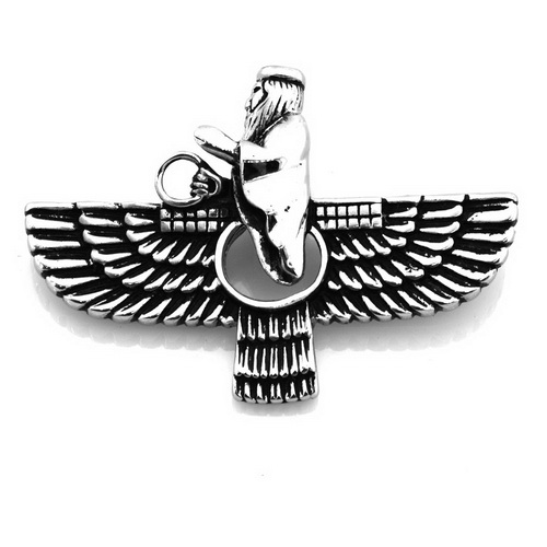 FSP04W04 the Iranian ride eagle Pendant - Click Image to Close